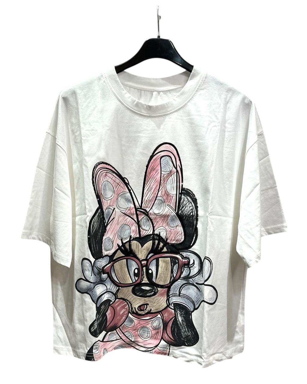 Oversized minnie tshirt