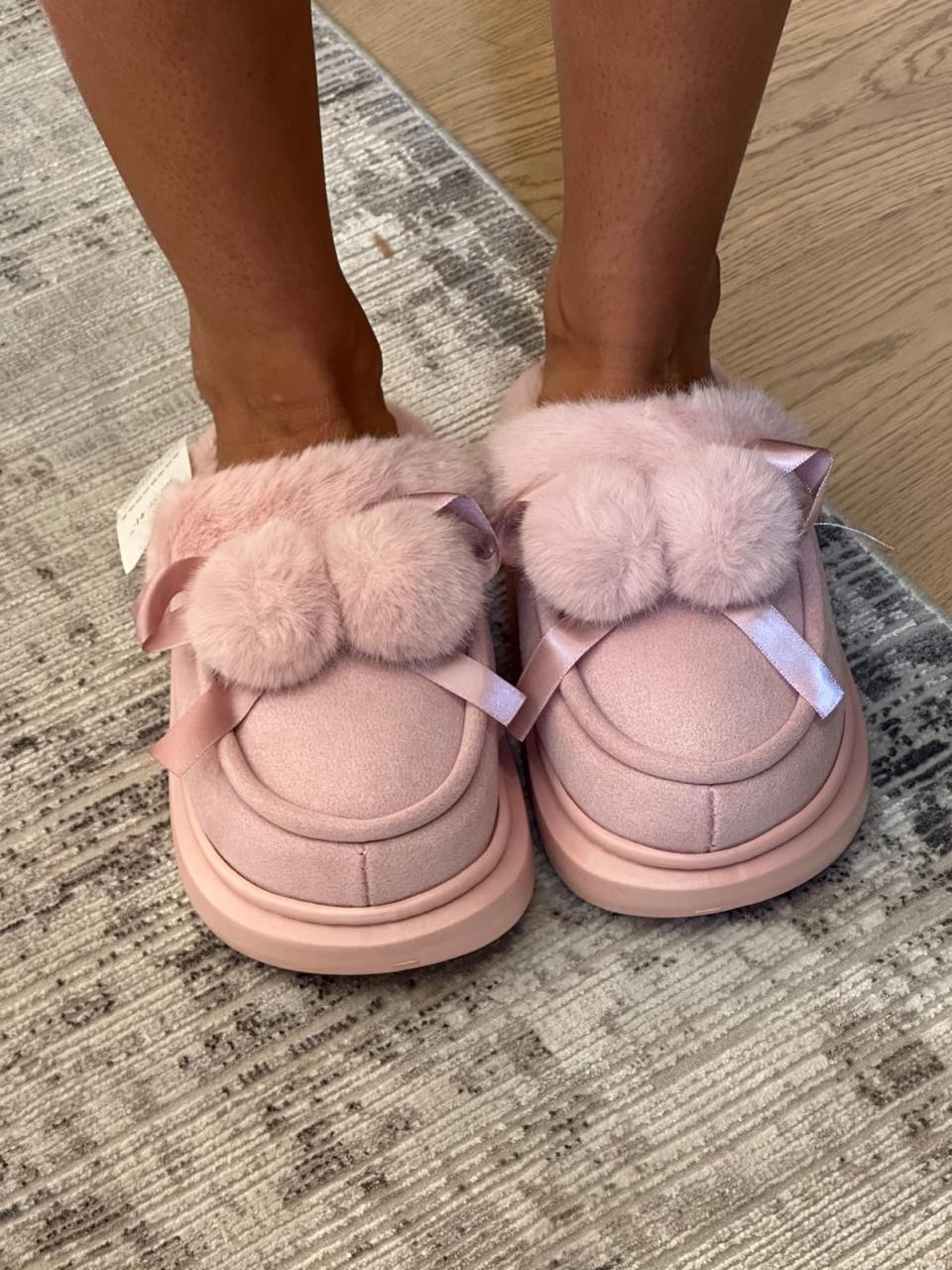 Pink Cozy Slippers