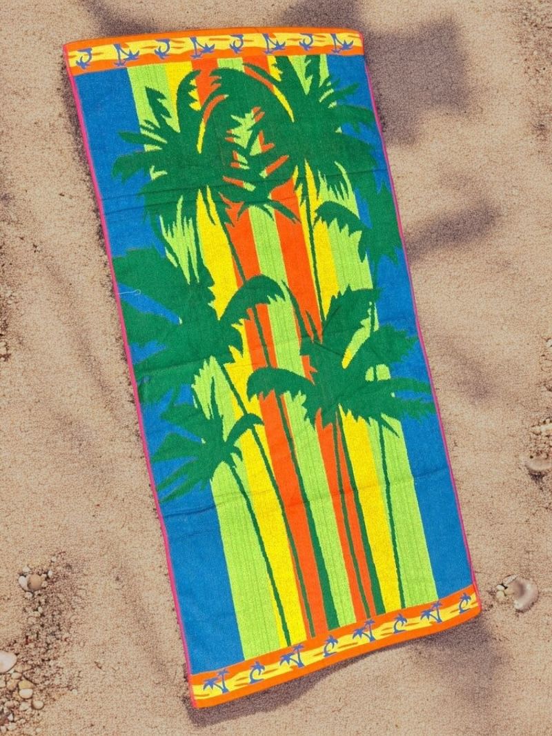 Tropical beach towel