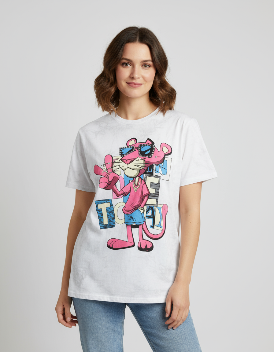 oversized pink panther tshirt 2