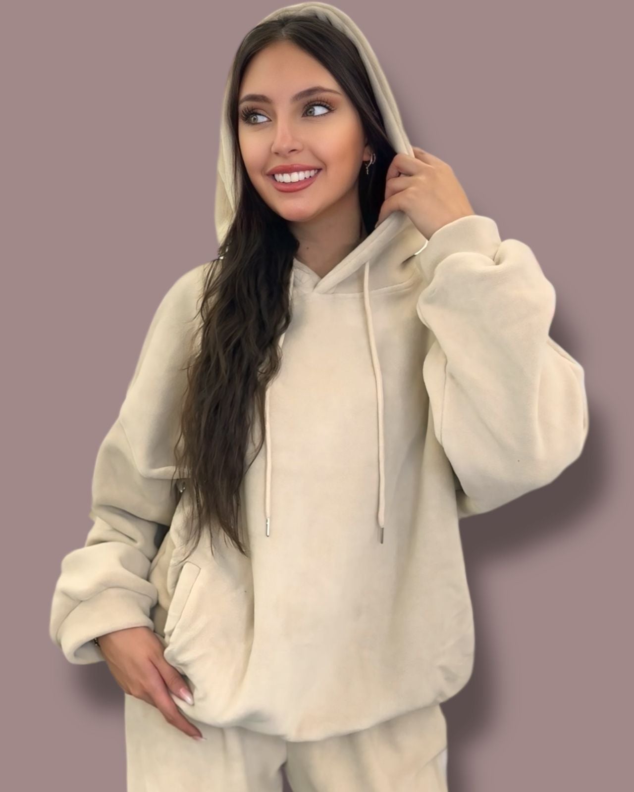 Bold Beige Jogging Set