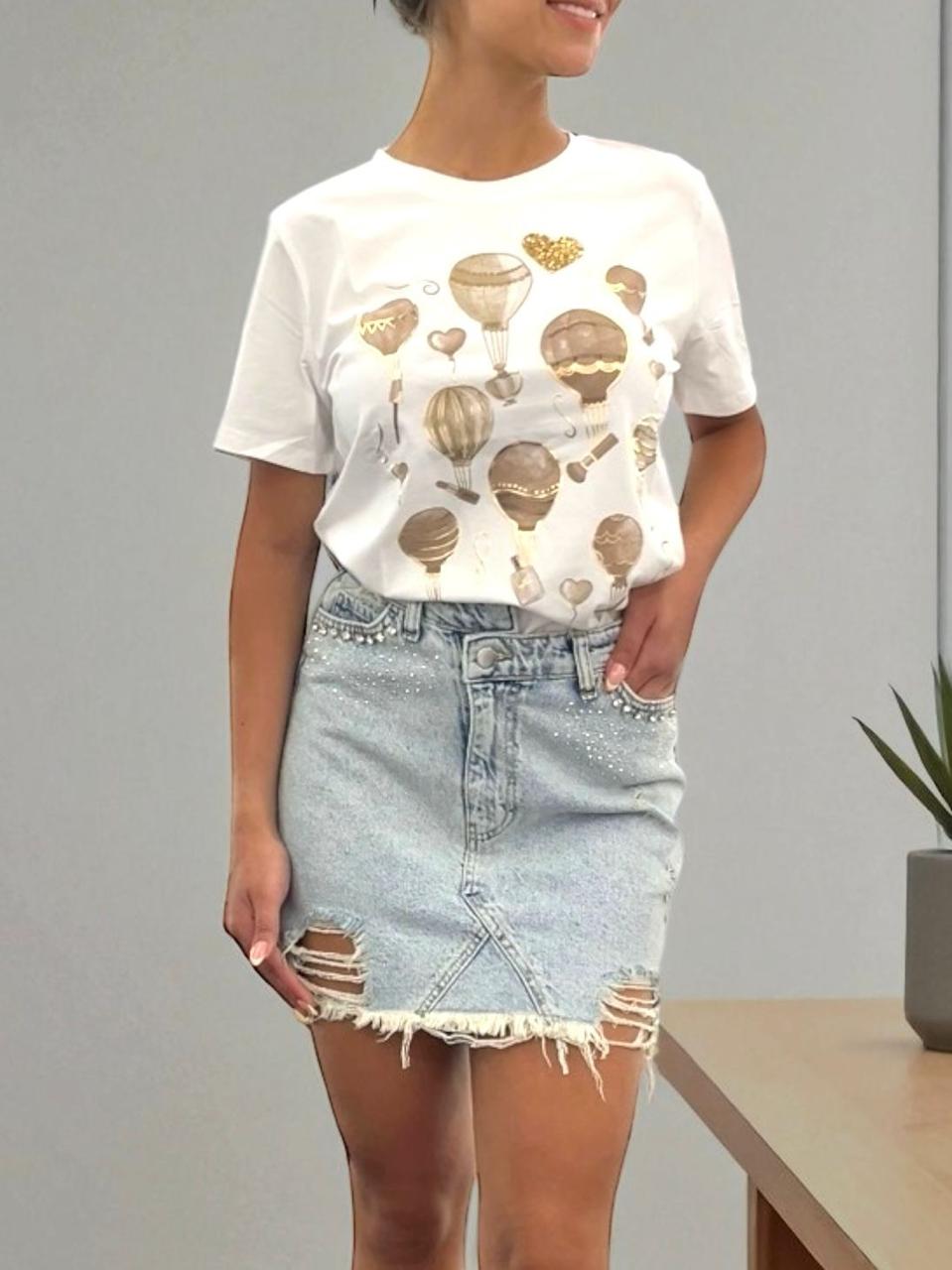 Hot air balloon tshirt