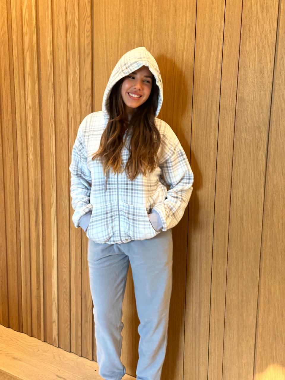 Gray Checkered Pyjama