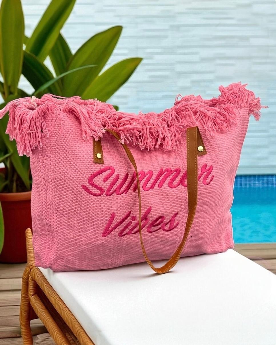 Summer vibes beach bag