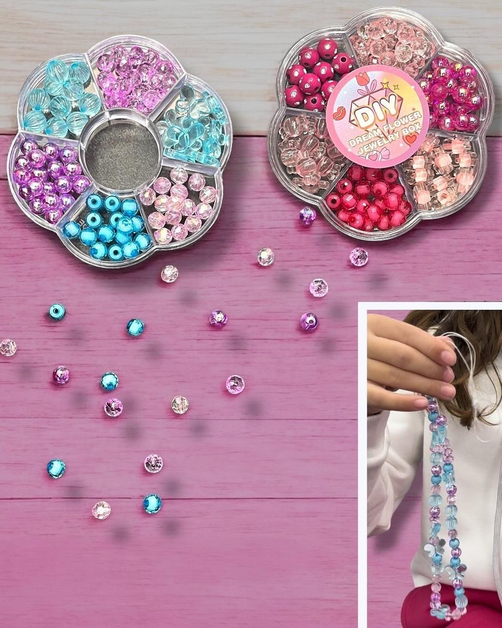 DIY Dream Flower Jewelry Bead Set