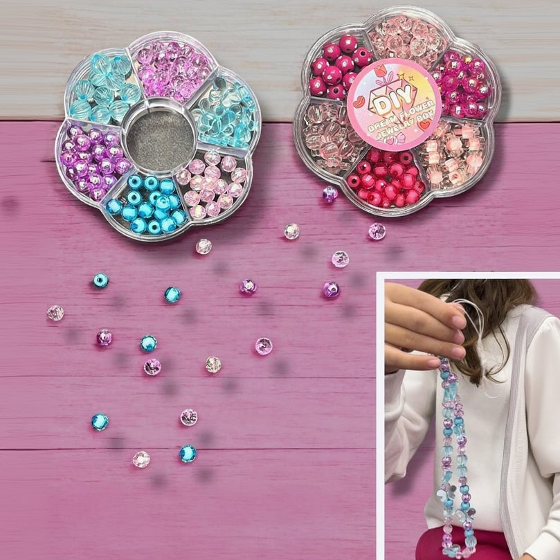 DIY Dream Flower Jewelry Bead Set