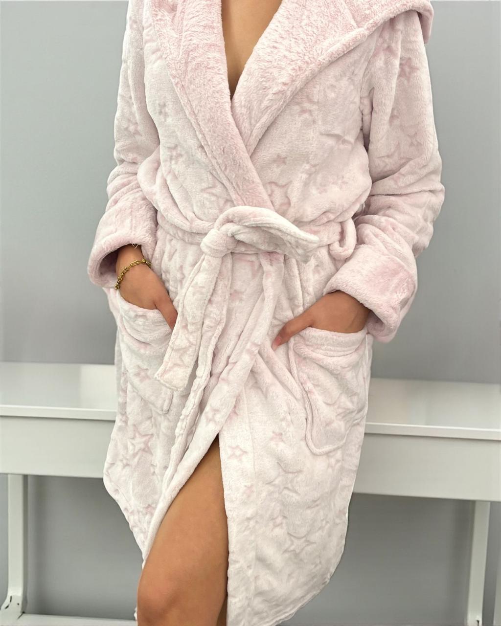 Pink Stars Robe