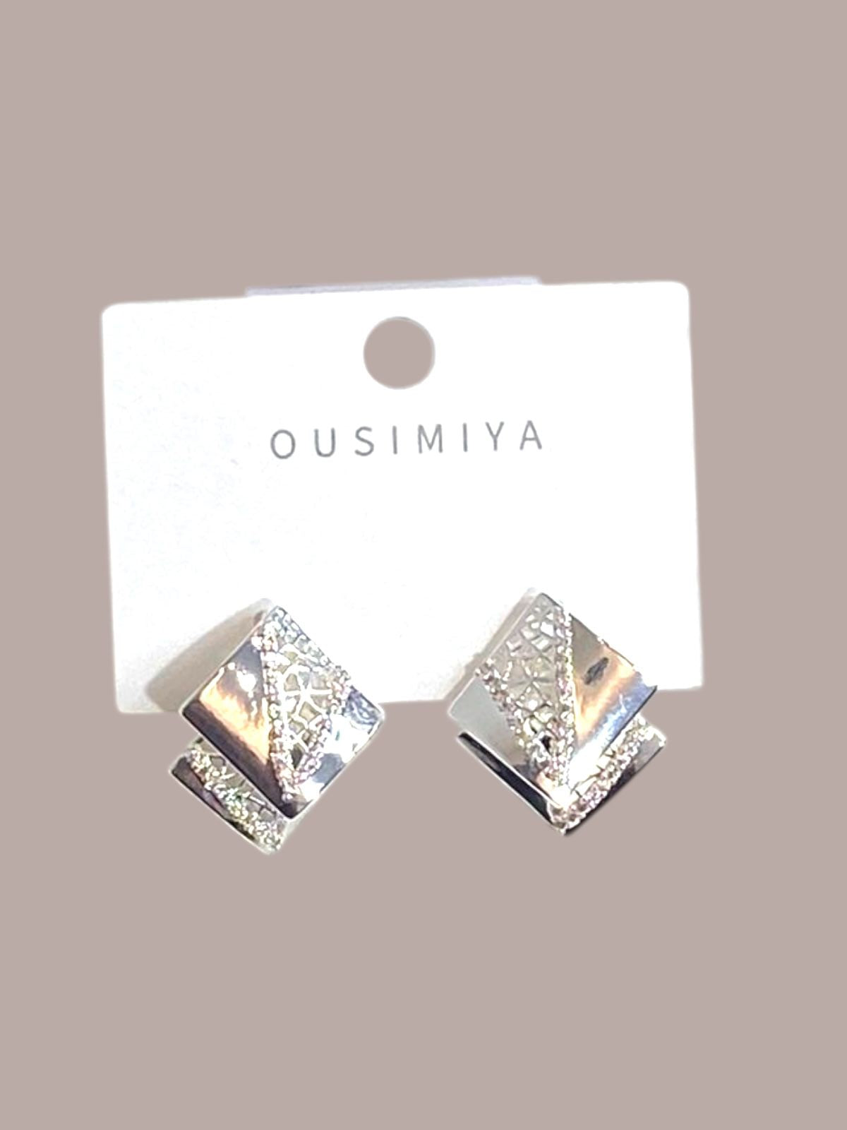 Square earrings