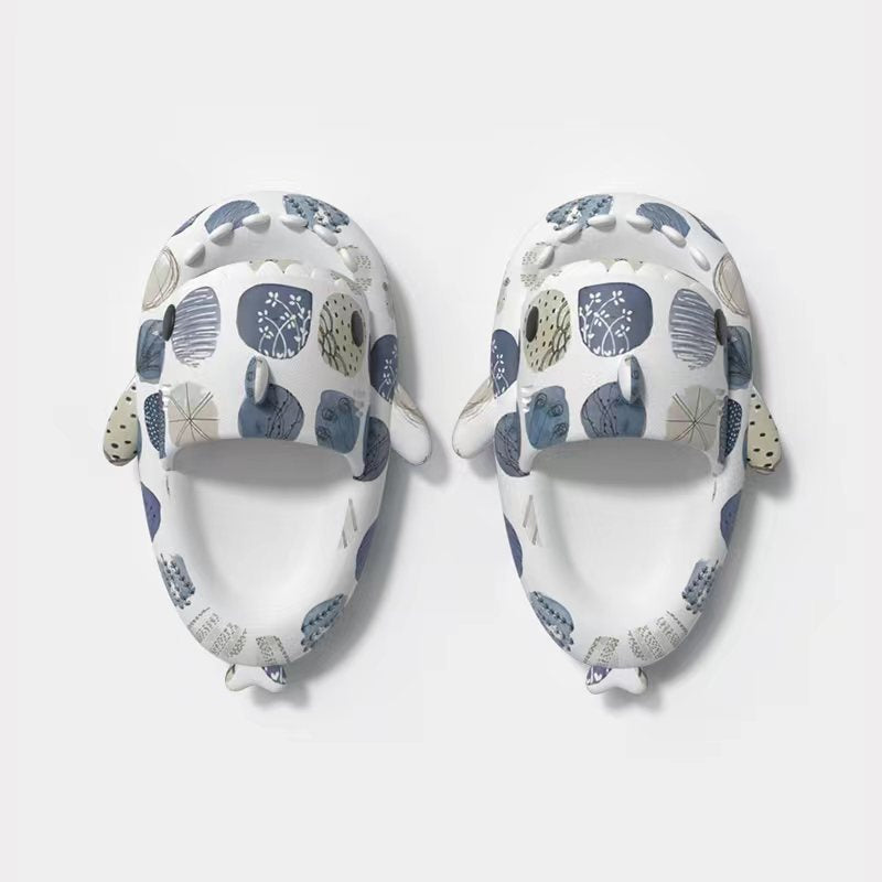 Designed shark slippers