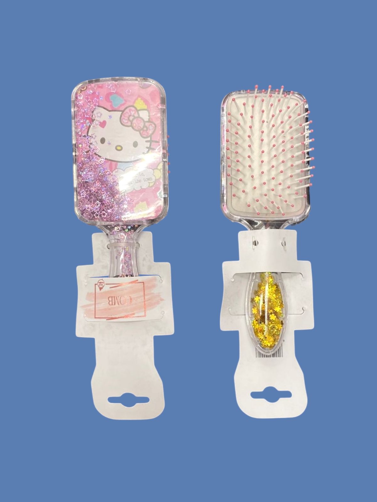 Pink hello kitty hairbrush