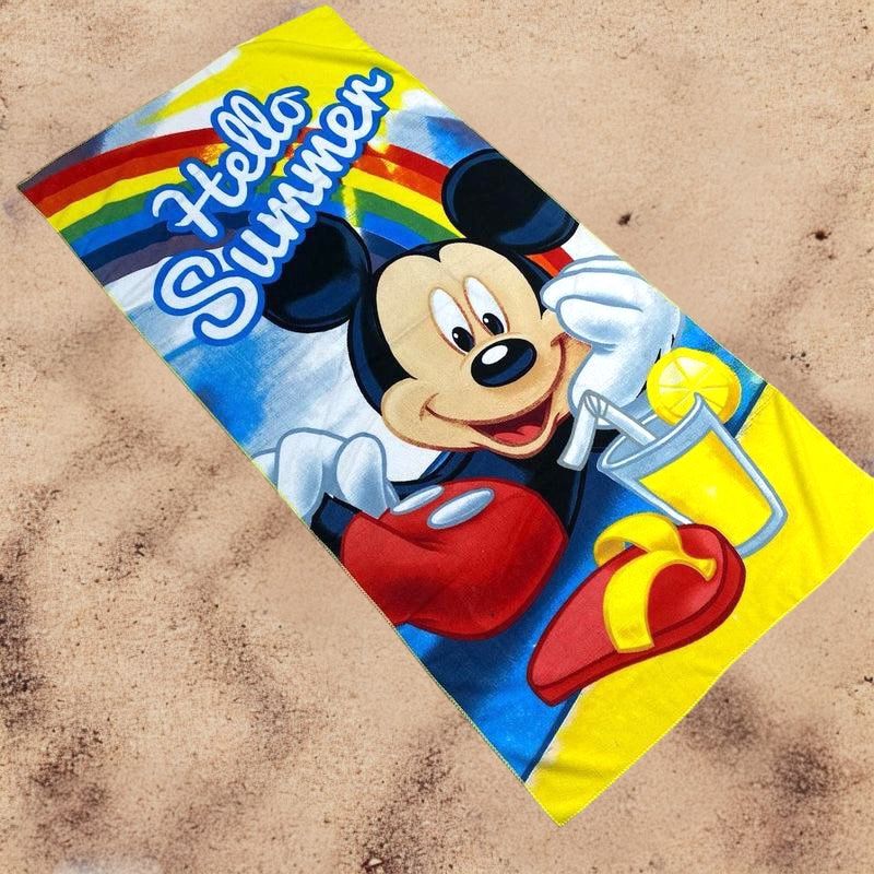 mickey mouse towel