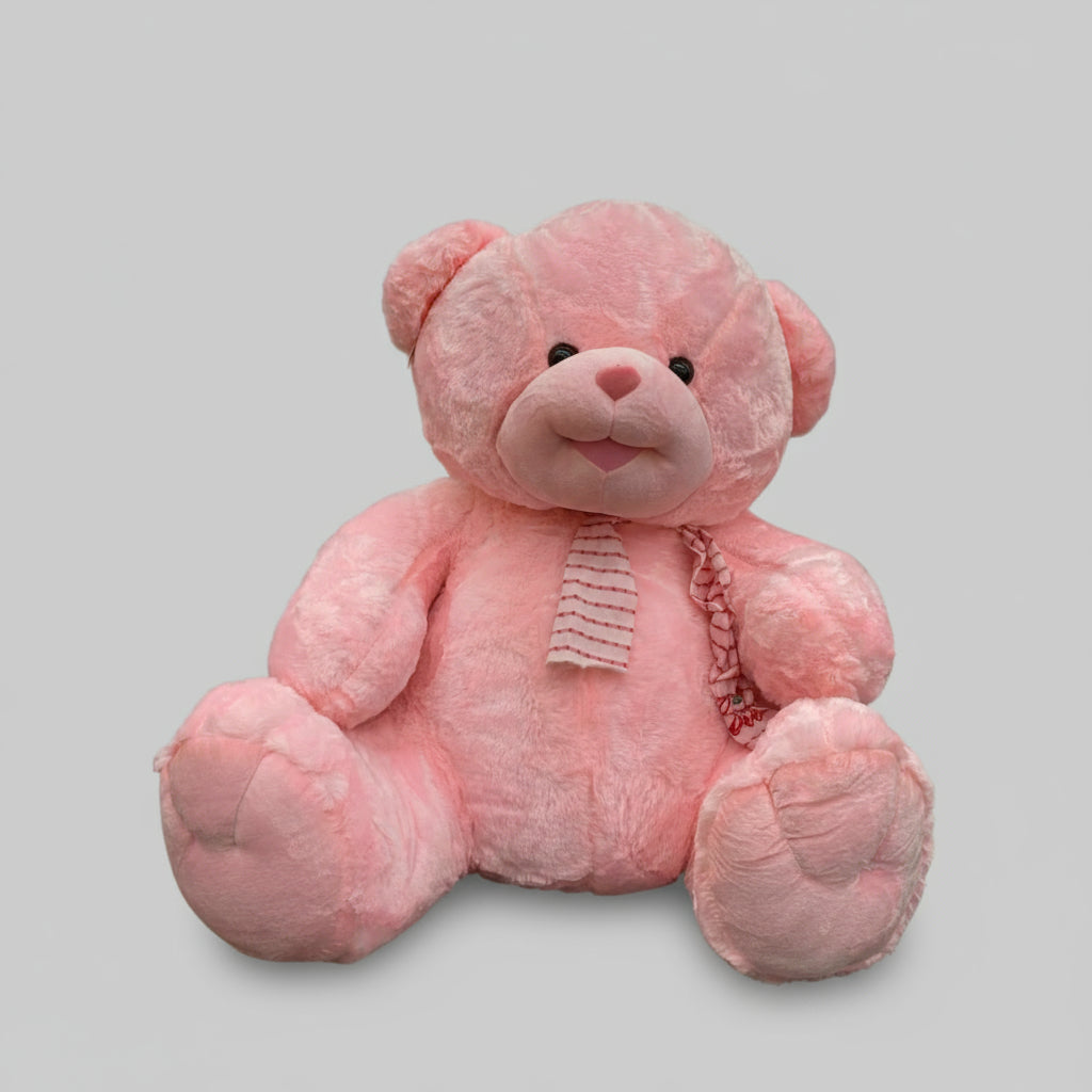 Pink sitting teddy