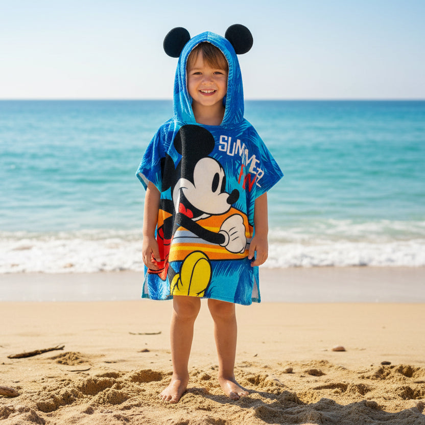 Mickey Mouse Towel Poncho