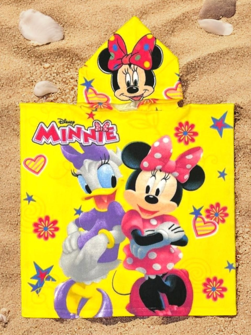 Daisy & Minnie towel poncho