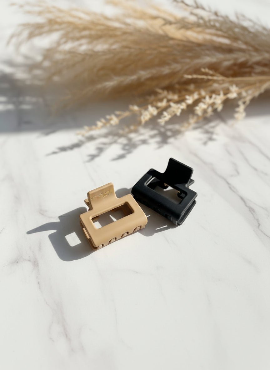 Square Hair Clips