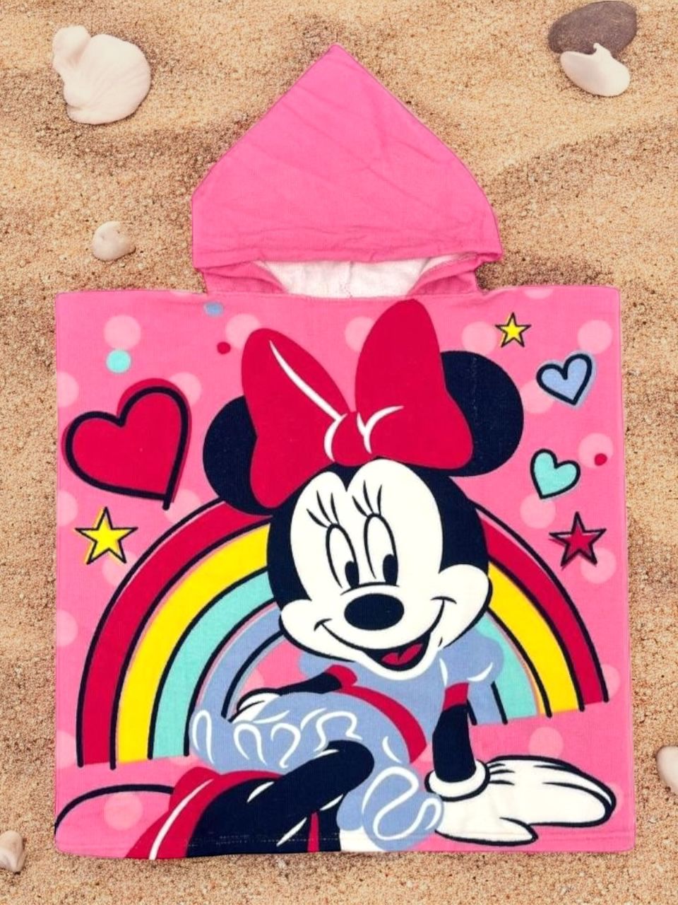 Minnie mouse towel poncho