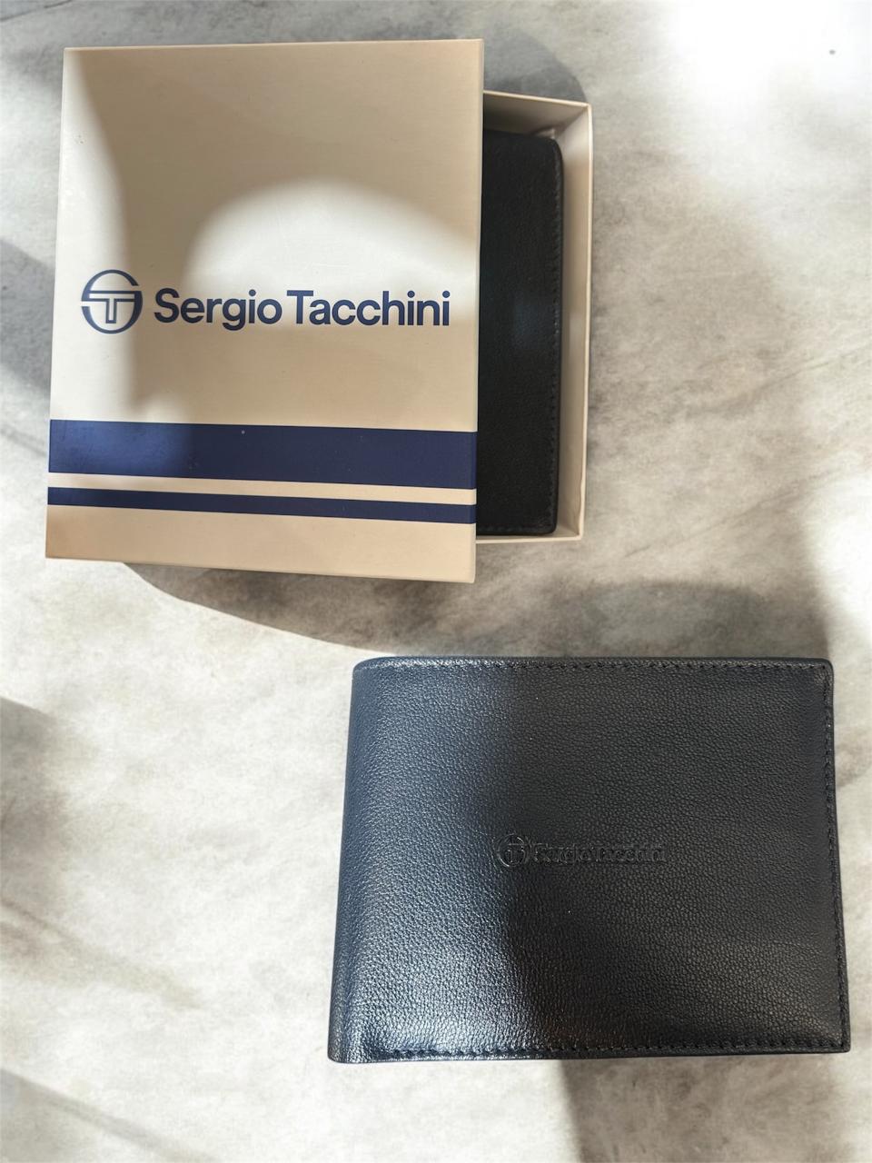 Classic Navy-Blue Leather Wallet