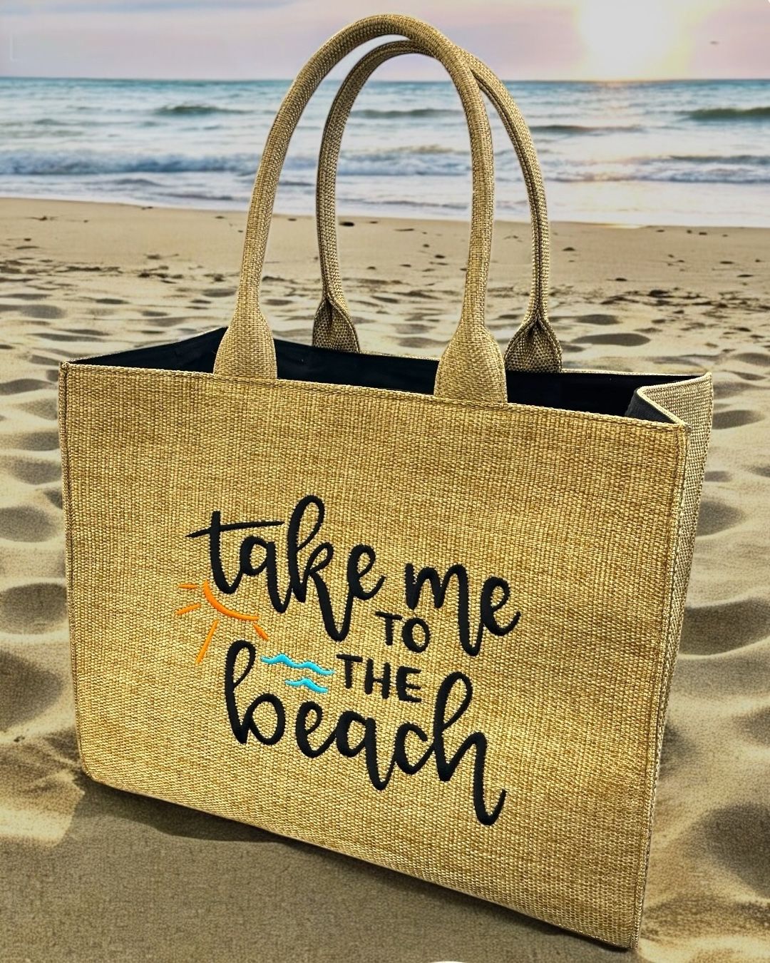 Personalized beach bag