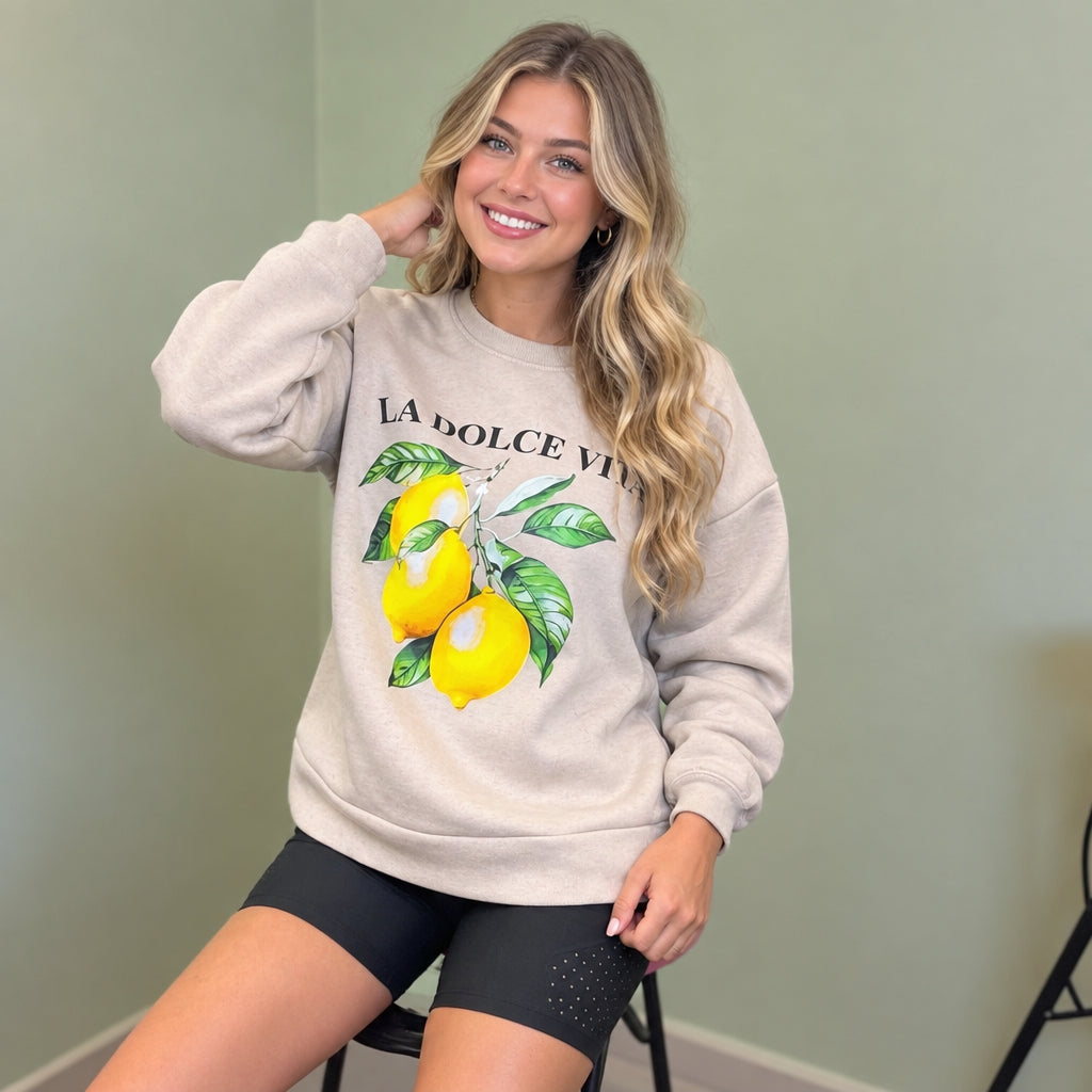 Lemon Sweatshirt