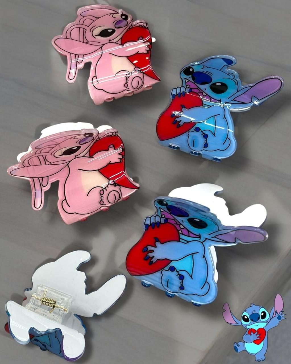 Stitch Colorful hairclips