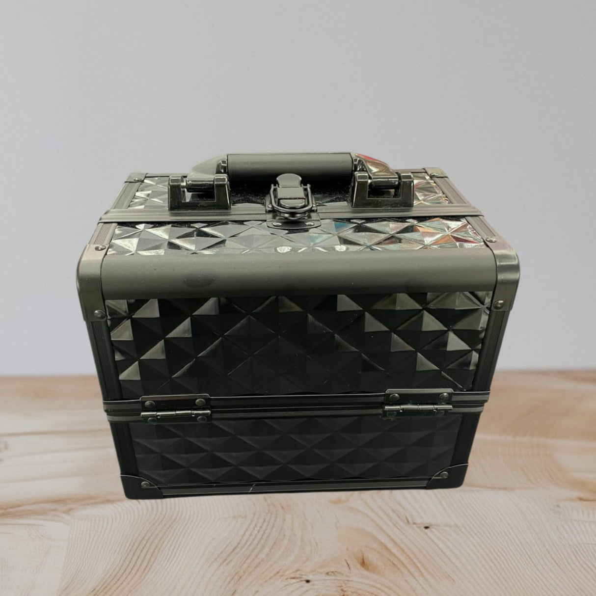 Black Aluminum Makeup Box