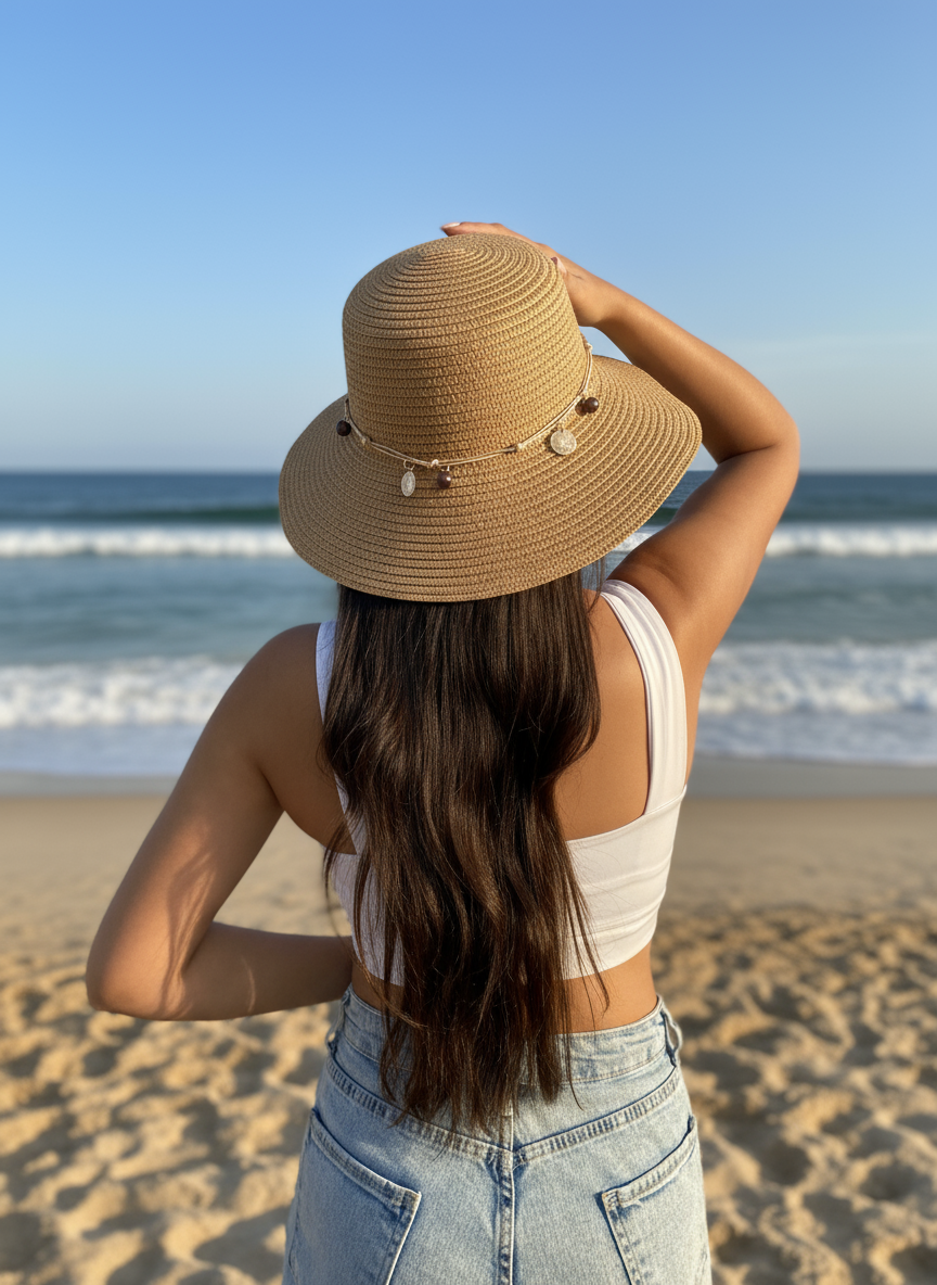 Straw Beach Hat 23