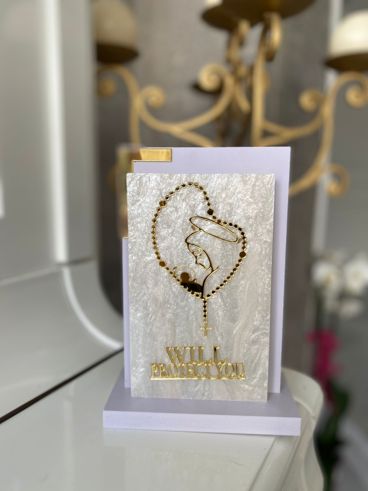 Mother Mary Decorative Plaque