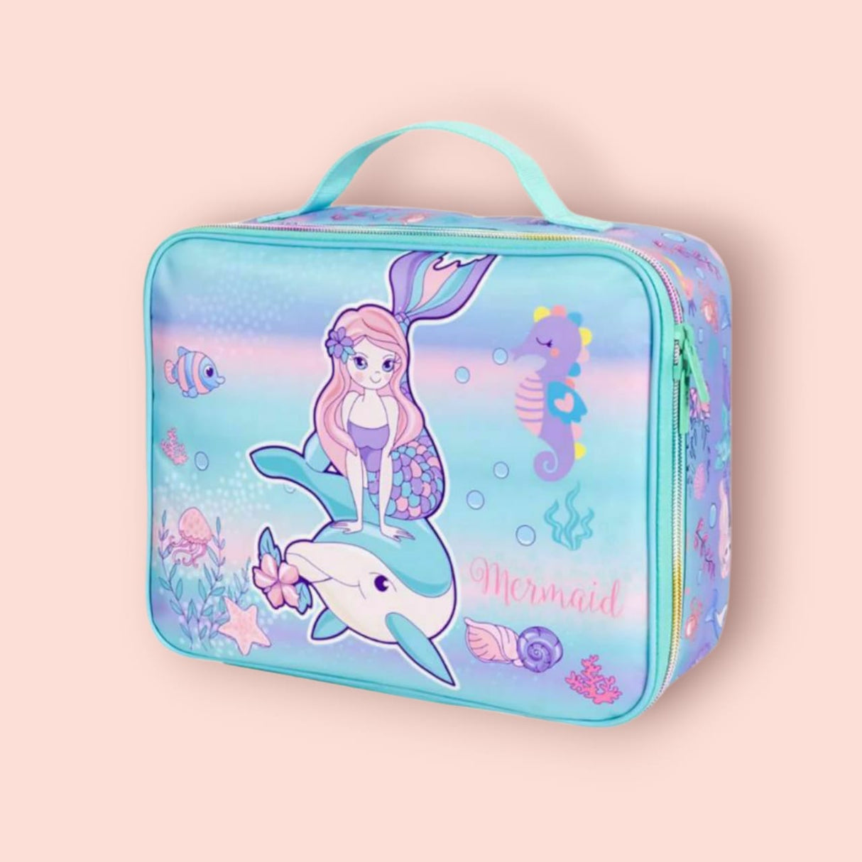Mermaid lunch bag