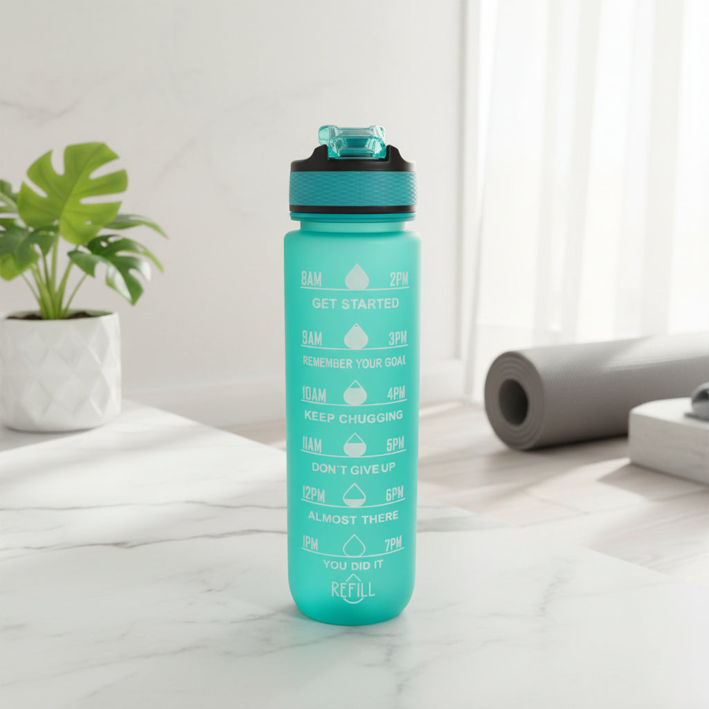 Water Bottle With Drinking Time