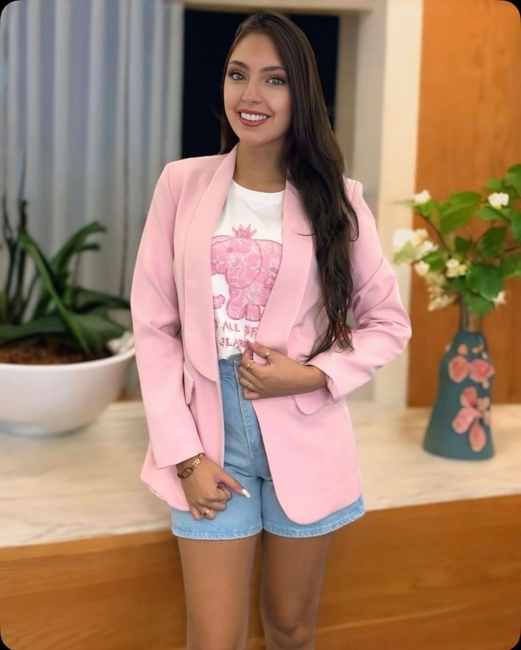 Pink Blazer