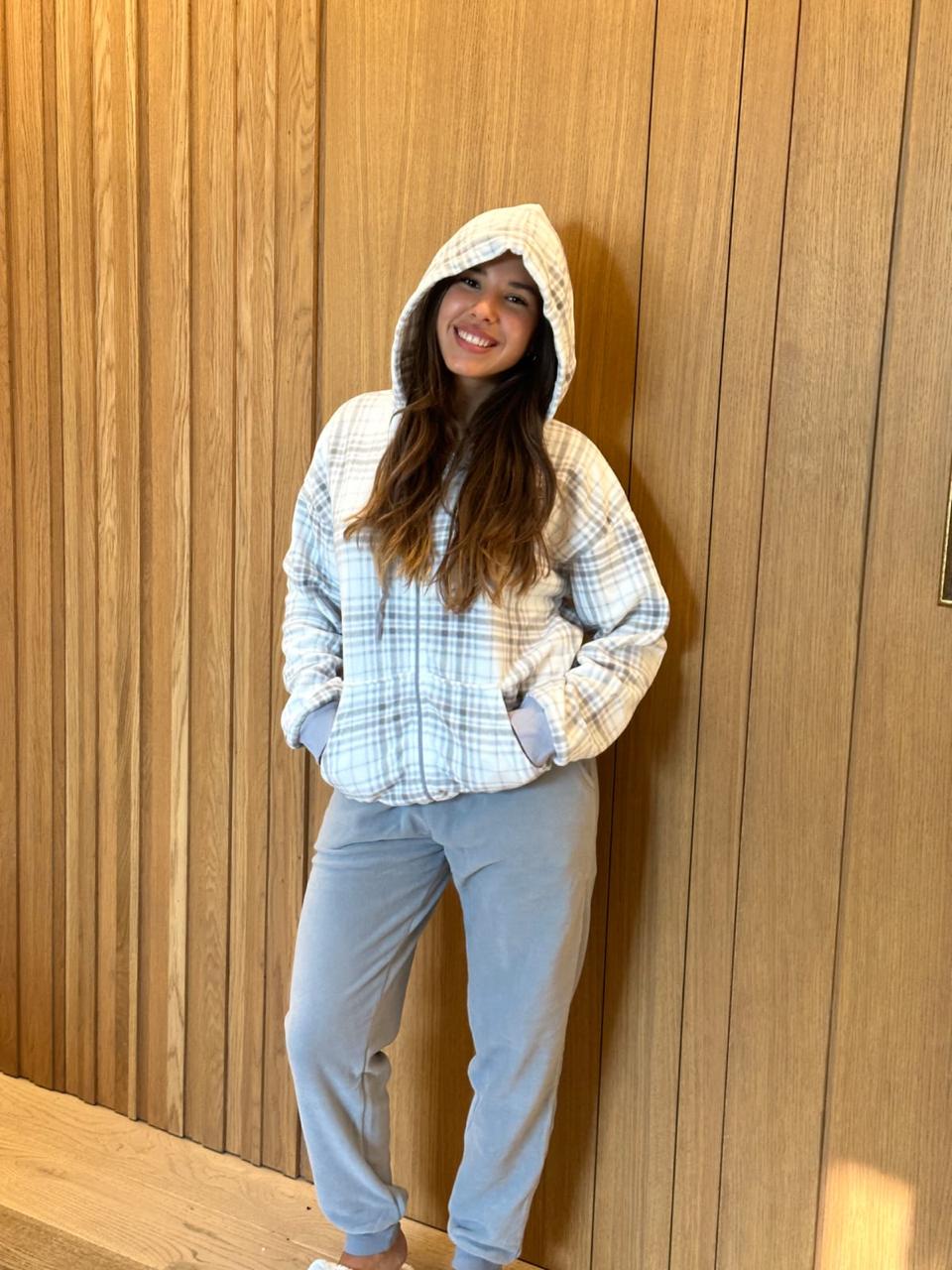 Gray Checkered Pyjama