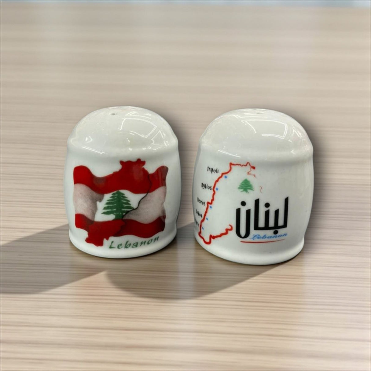 Lebanon salt shaker set