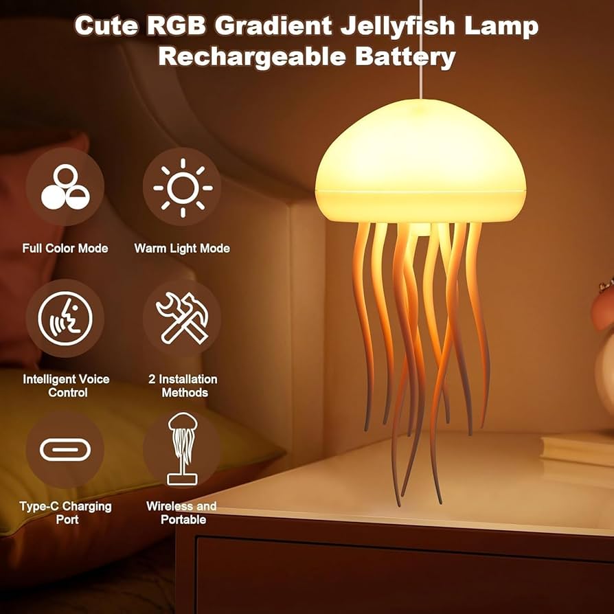 Glow Jellyfish Mood Lamp