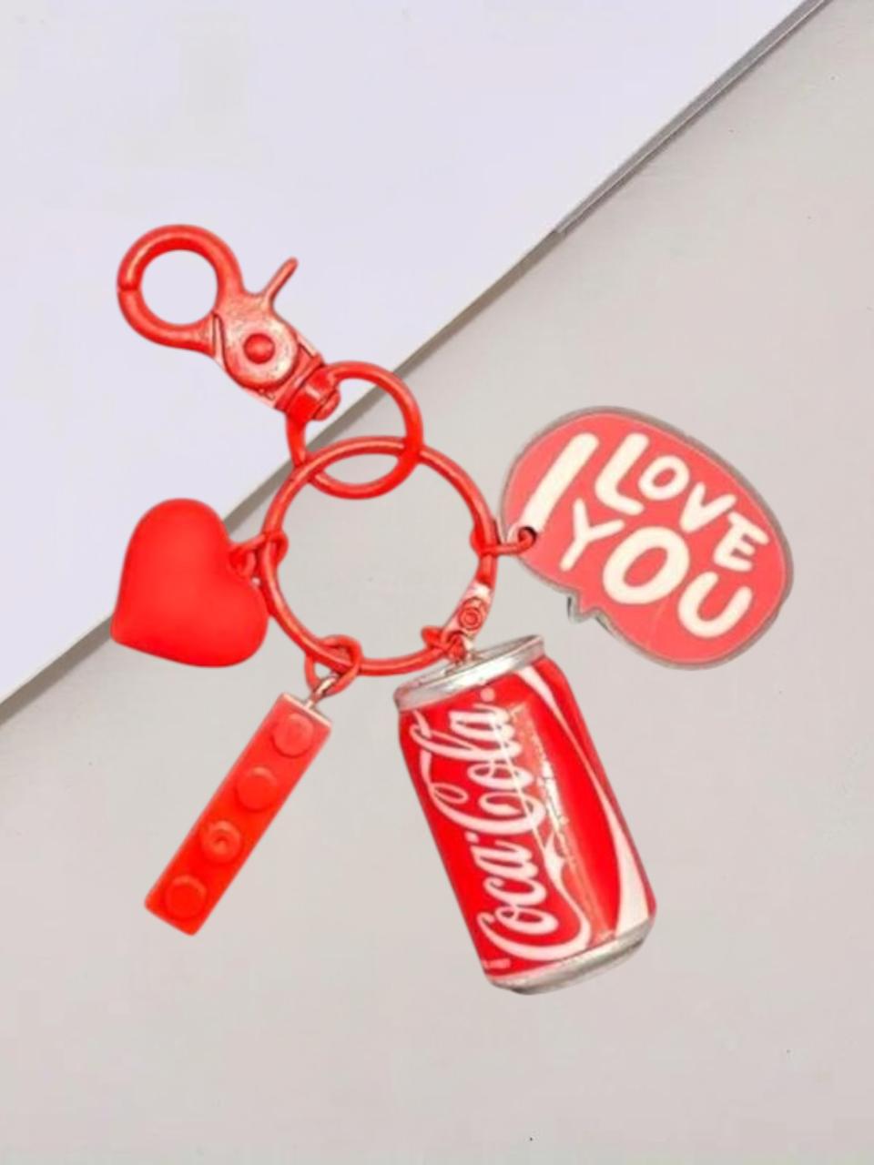 Red Love Keychain