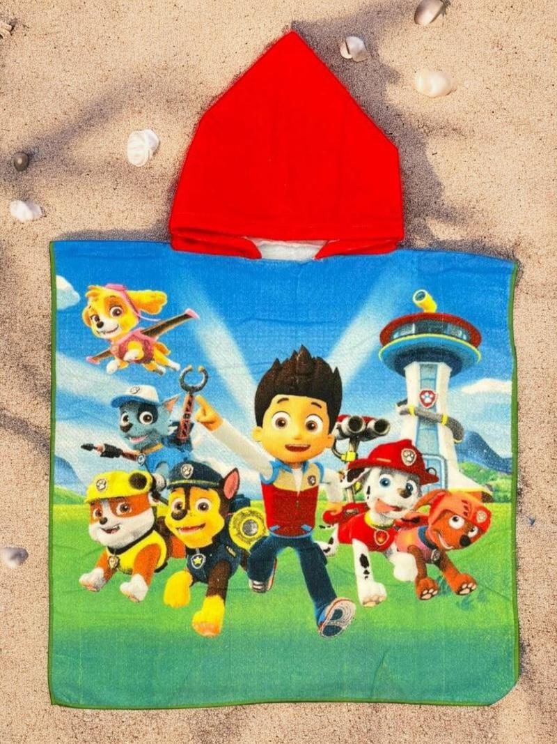 Paw patrol towel poncho