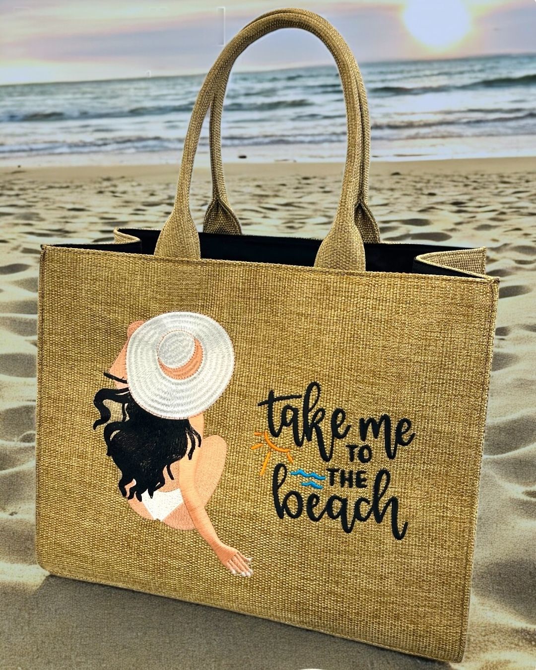 Personalized beach bag