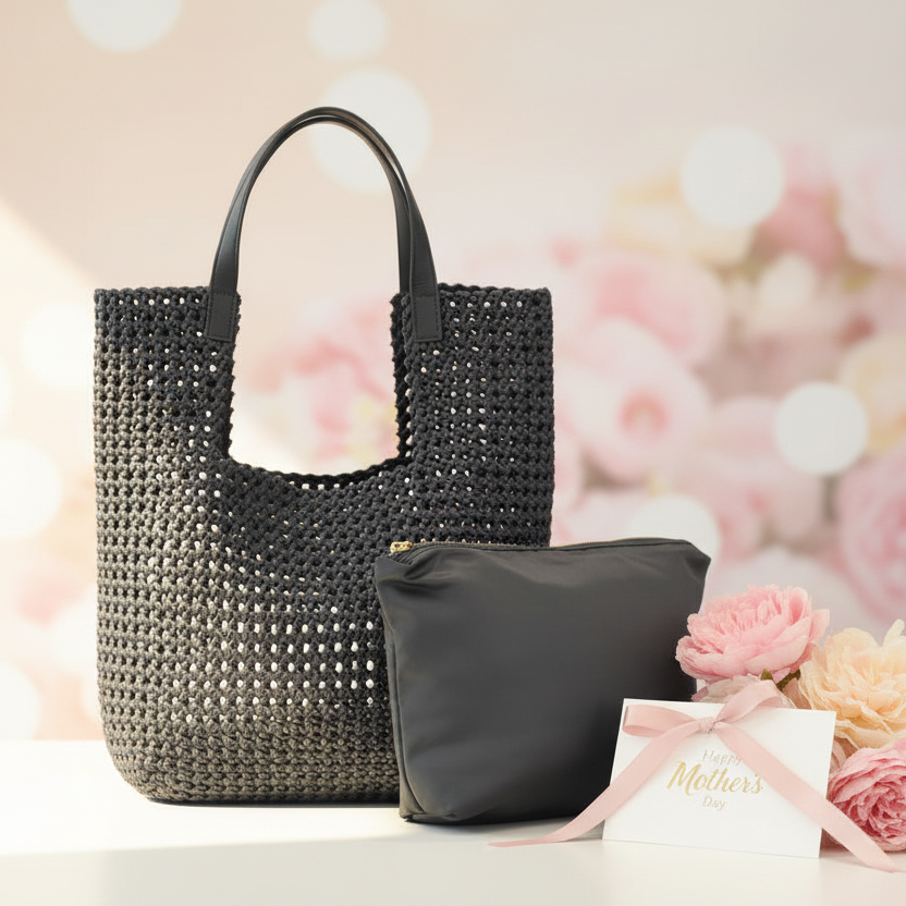 Woven Tote Bag Set