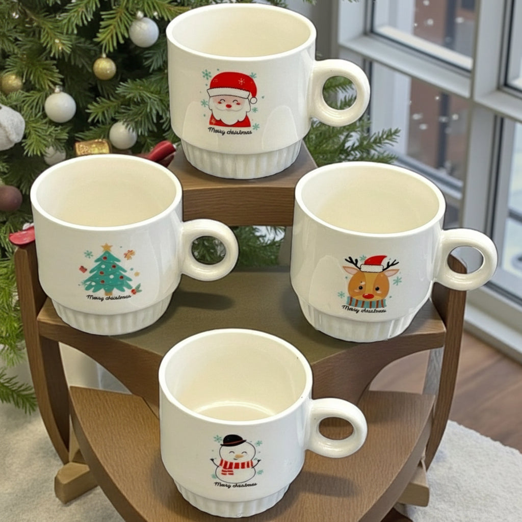Christmas cups set