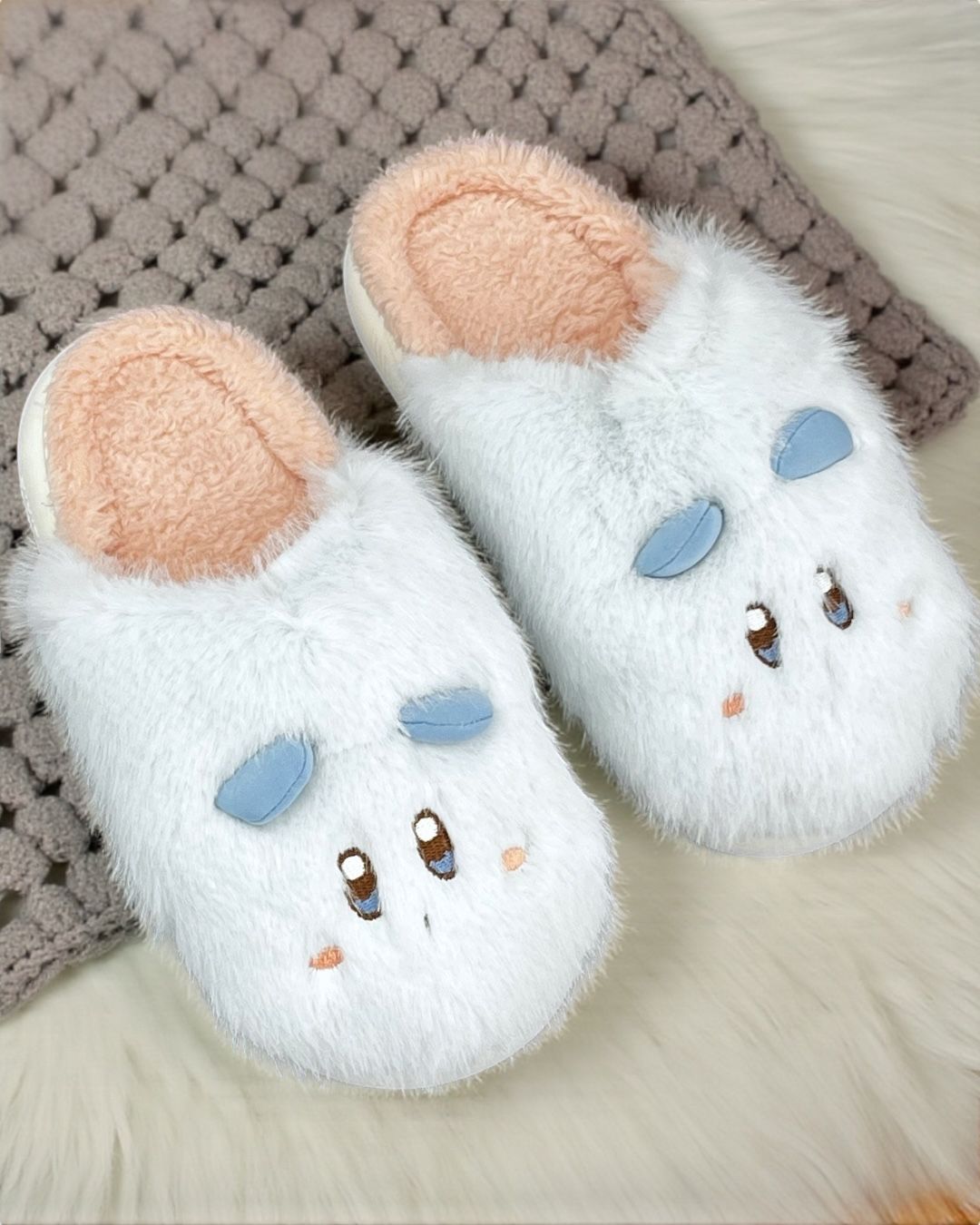 Baby Blue Cute slippers