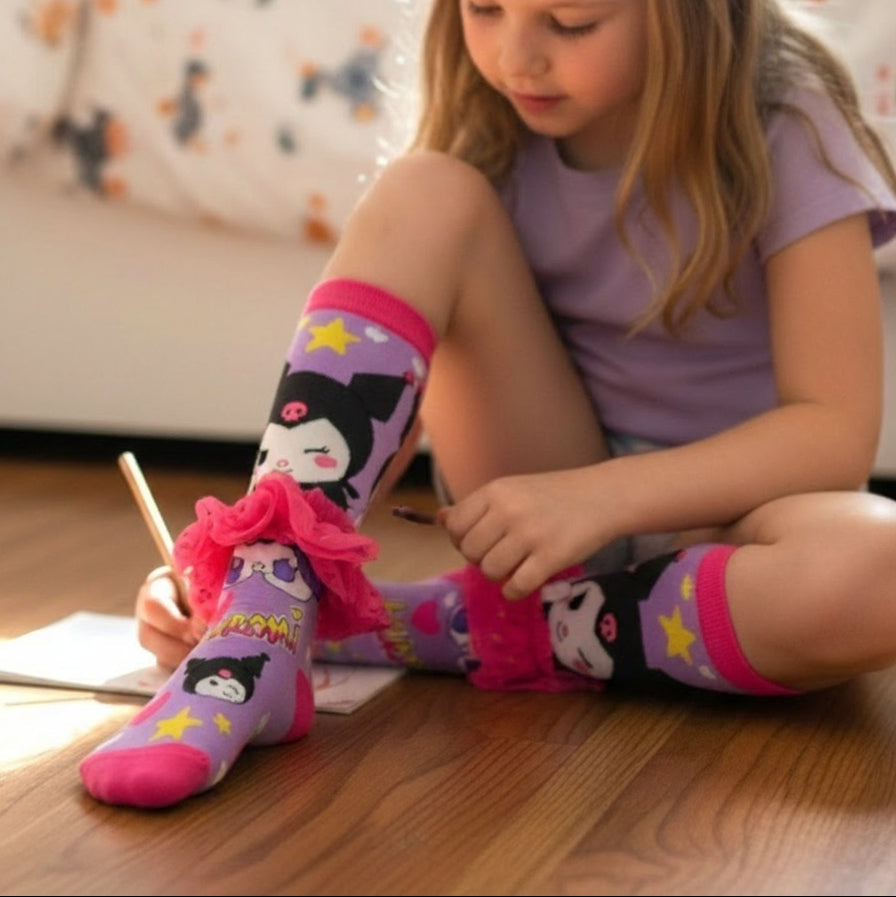 Kuromi Long Socks