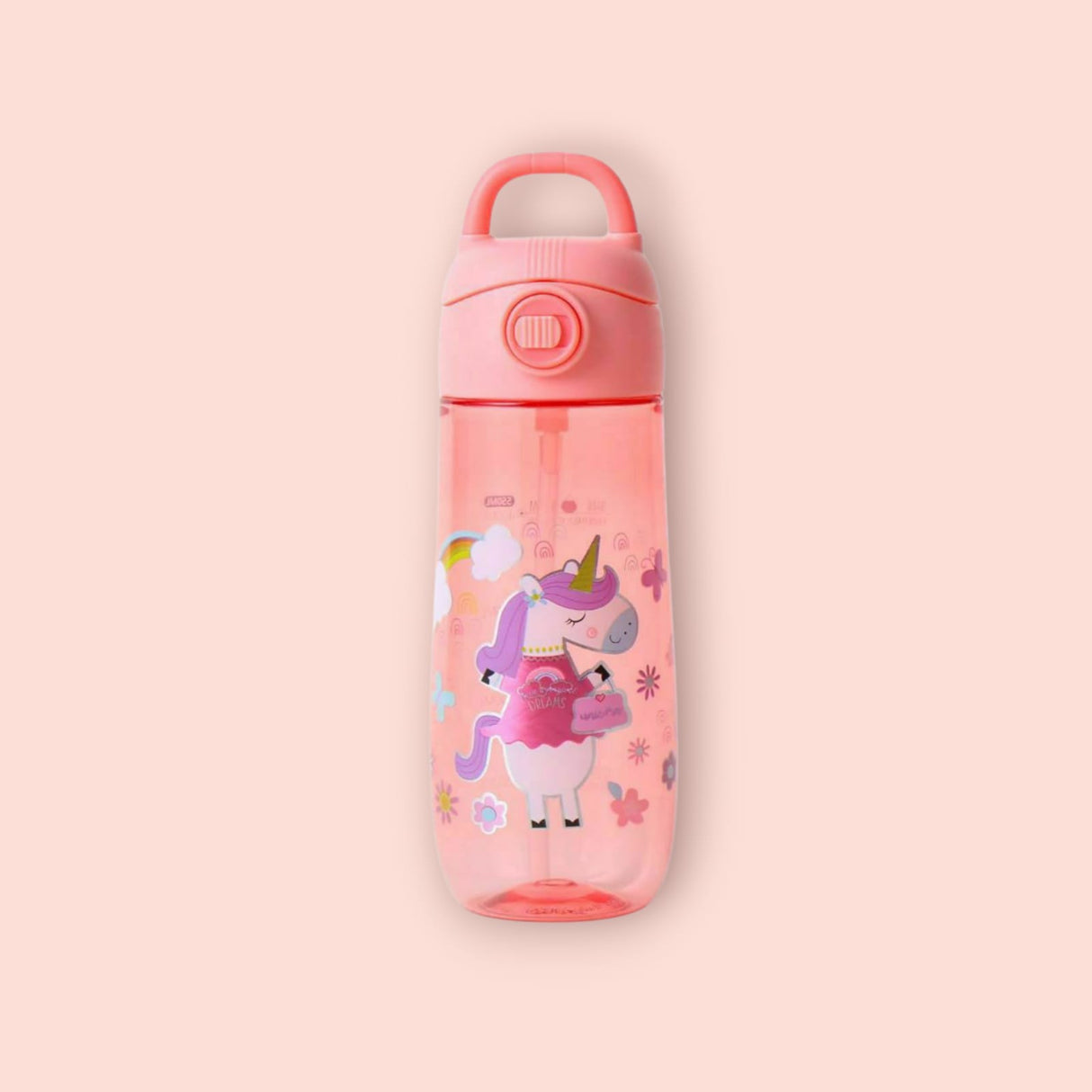 Unicorn pink bottle