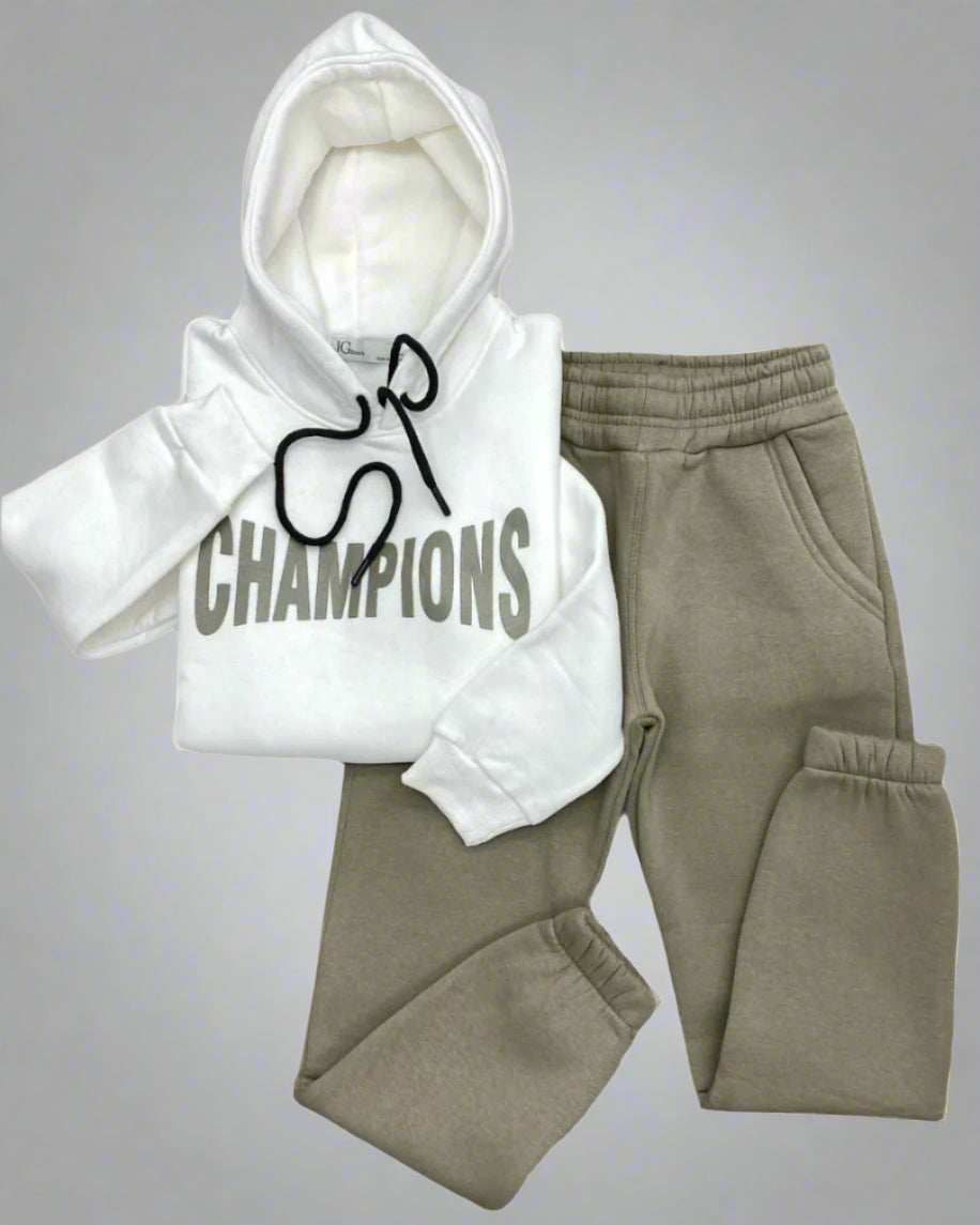 Army Green Champion Jogging Set