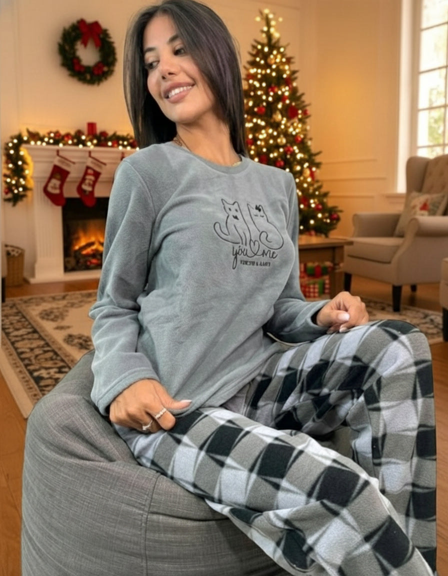 You and Me Grey Pyjama