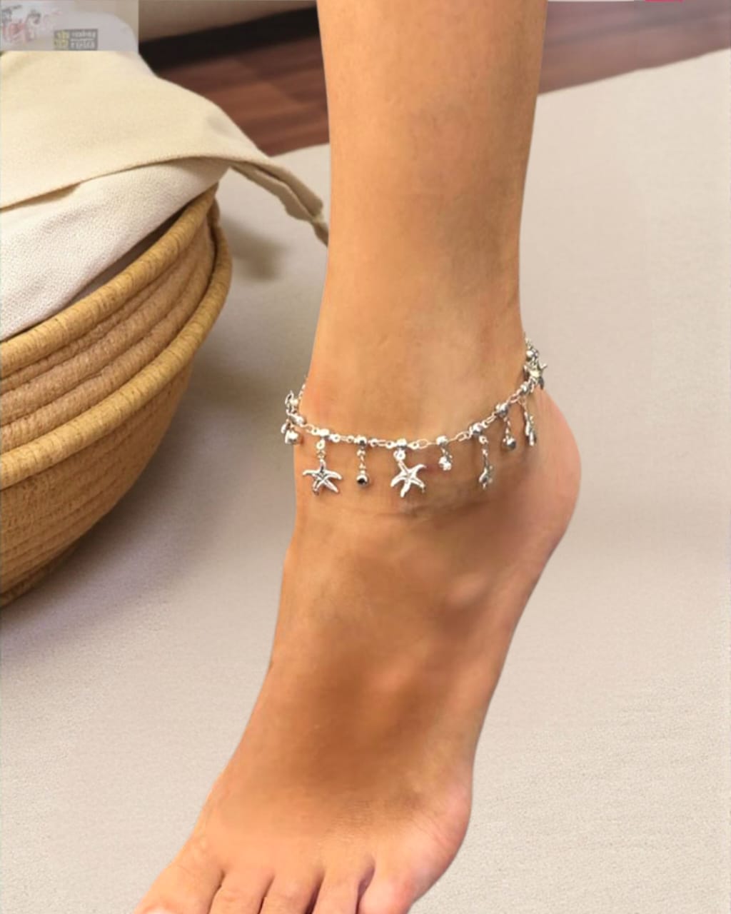 Starfish anklet