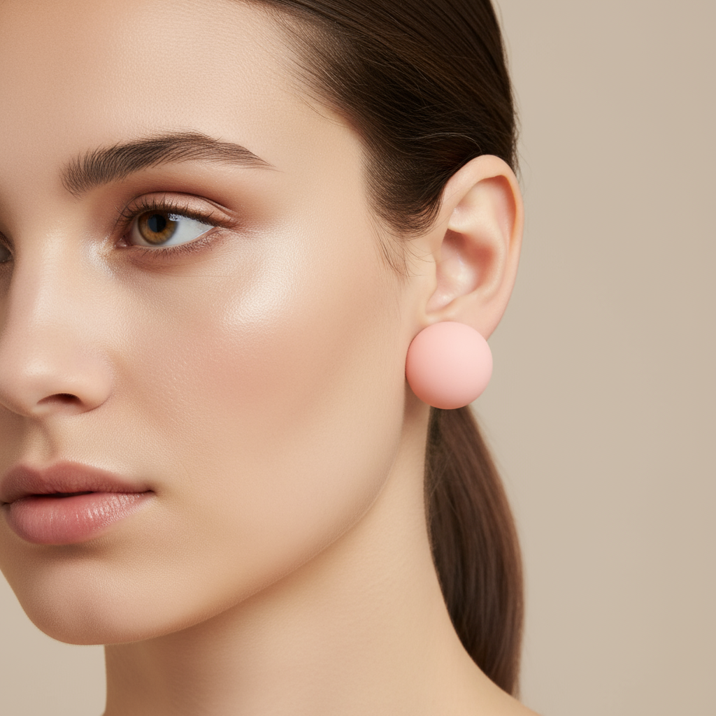 Round Colorful Earrings