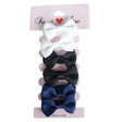 Black Bow Hair Ties