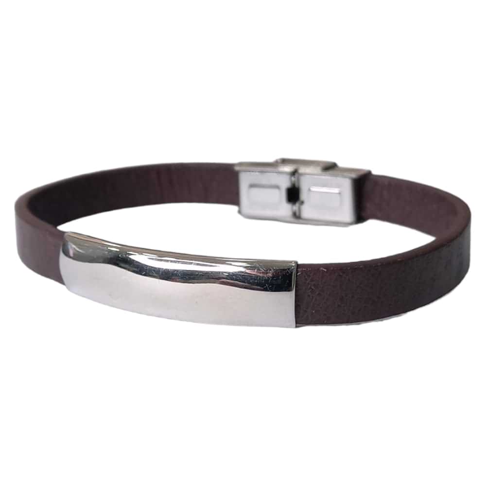 Brown Leather Bracelet 1