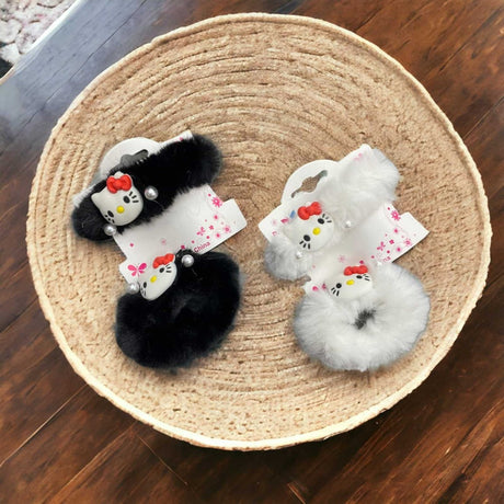 Cartoon Fluffy Hair Tie