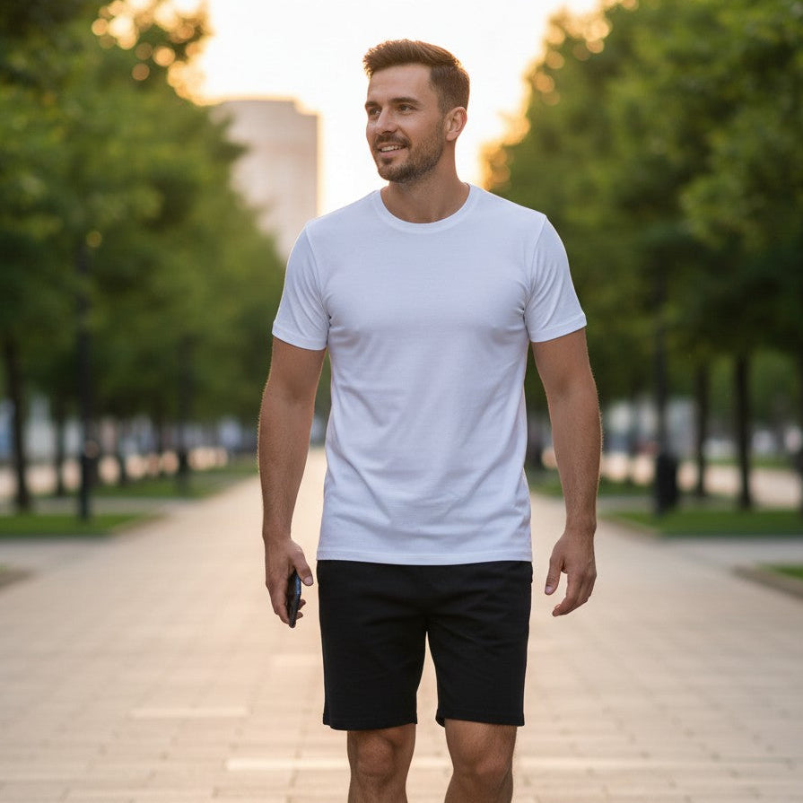 Casual White Set