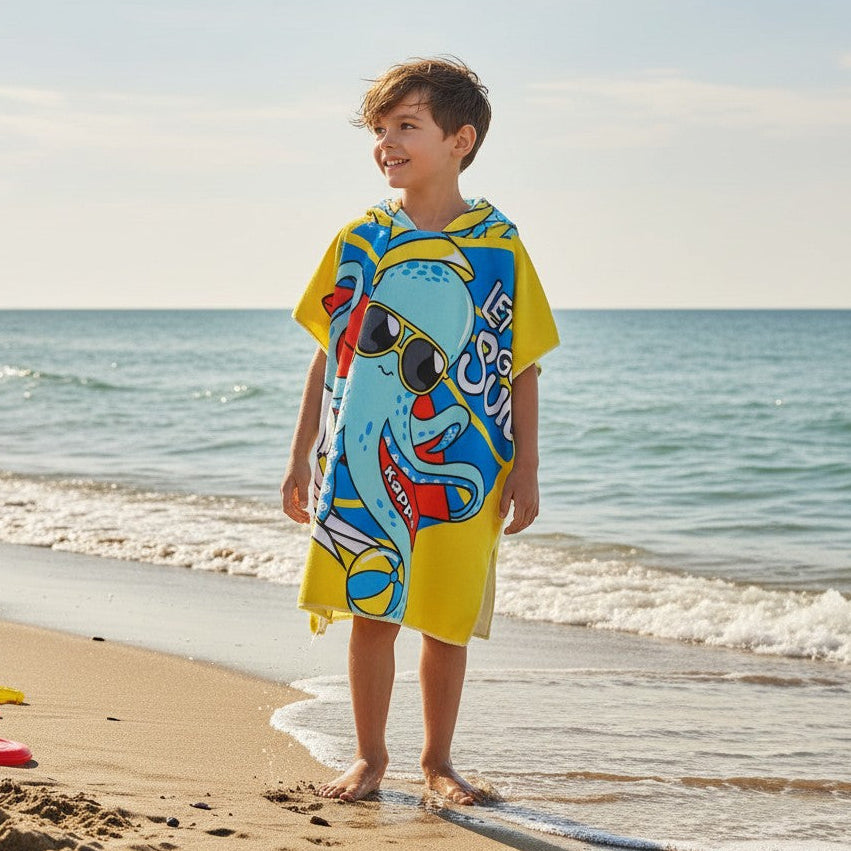 Octopus Beach Poncho